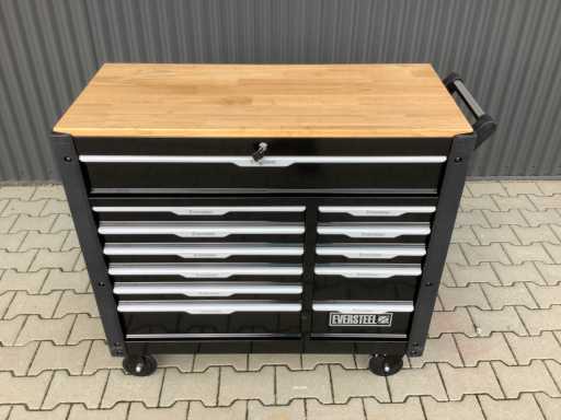 Eversteel Jumbo XXXL 12/10 Professional Gevulde gereedschapswagen