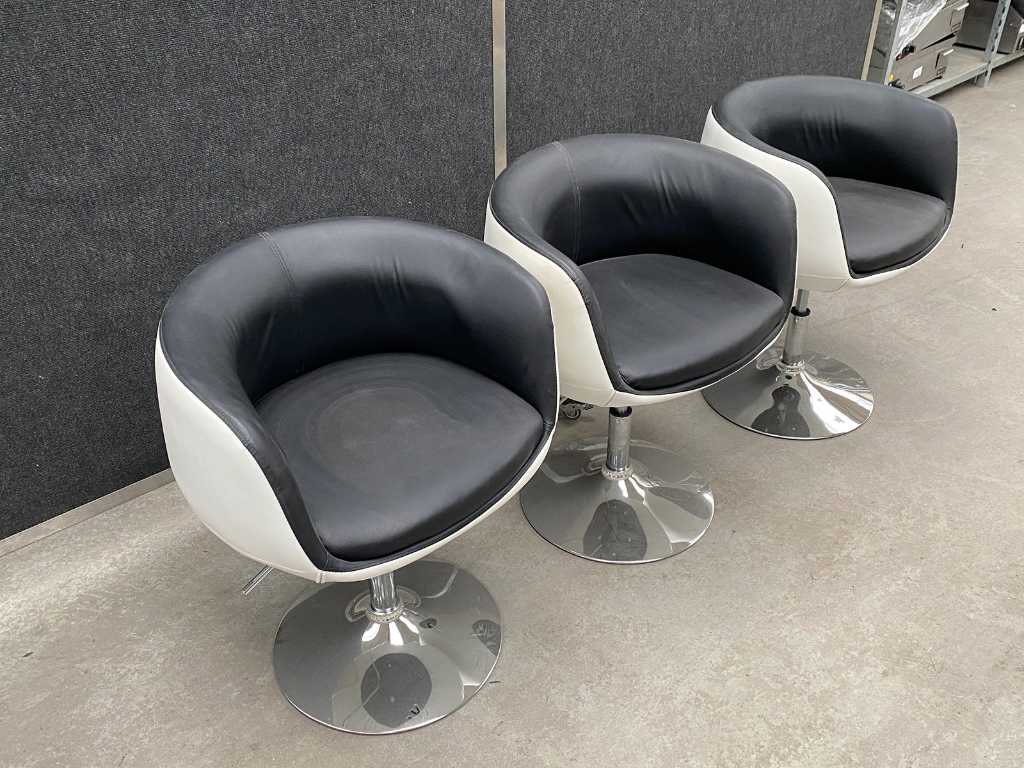 Swivel discount cocktail chair