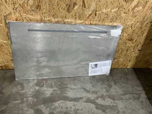 Raminex Silkline Uno LED spiegel 700x1200mm RVS mat kader 230V