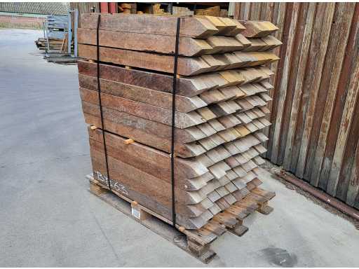 115 x AZOBE  paal 80 x 80mm met punt , lengte 100cm 