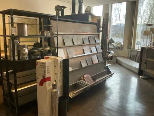 Large batch of flue gas exhaust demo material