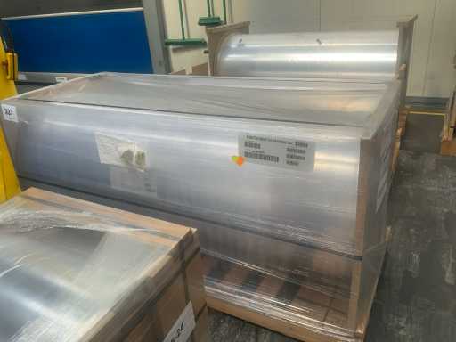 Rouleau de palette 75 microns feuille transparente