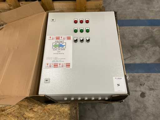 Gooiland Electro - Pannello di controllo - Spedizioni commerciali varie