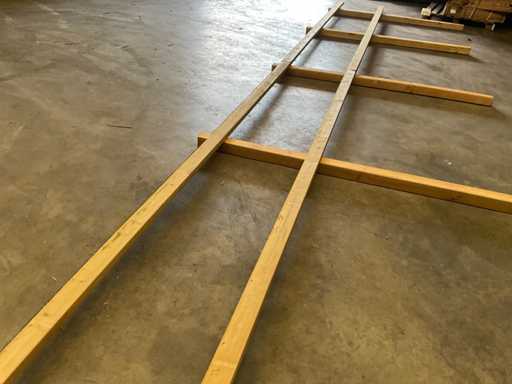 Wooden horse fencing 2-rails - 360 m