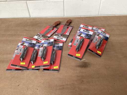 Coltelli da lavoro KWB mix lot (12x)