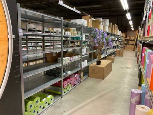 Inhaak dubbele Magazijnstelling