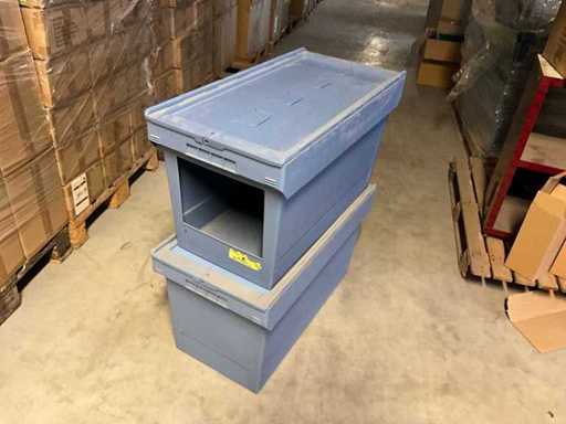 Aufbewahrungsbehälter, Kunststoff, (80x)