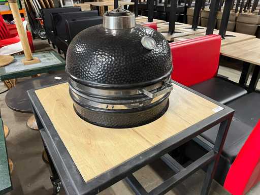 Saffire Kamado - in verrijdbare tafel - Barbecue
