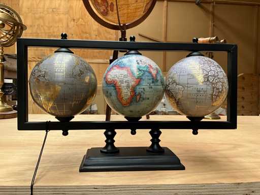 Globe SFD en trois pièces