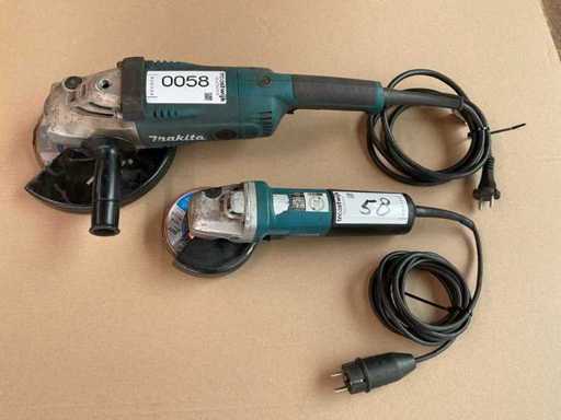 Set de polizor unghiular Makita