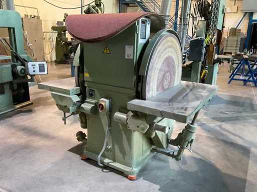 1991 Zimmermann SZ-4 Dubbelzijdige schijfschuurmachine