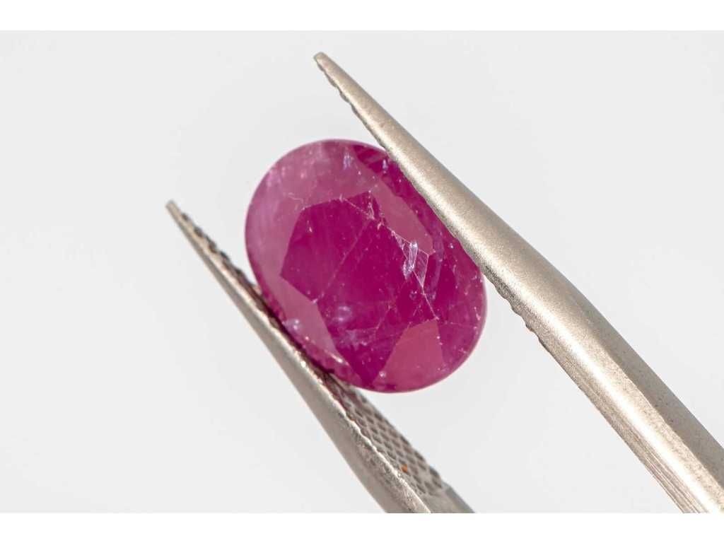 Natural Unheated Ruby (Red) 5.15 Carat