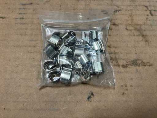 Spring tension clips (100x)