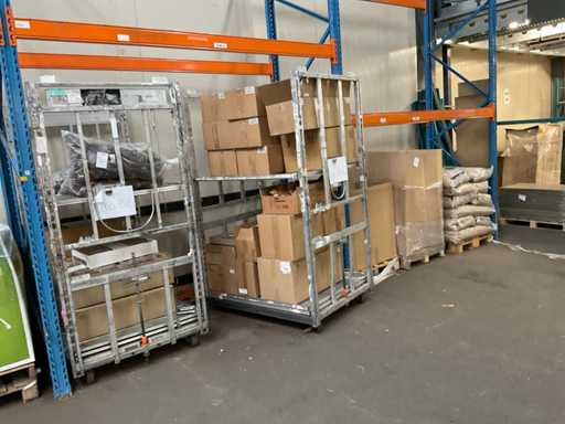 Batch of flower supplies