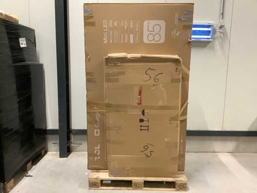 Paletowe telewizory – towary zwrotne – przedmioty