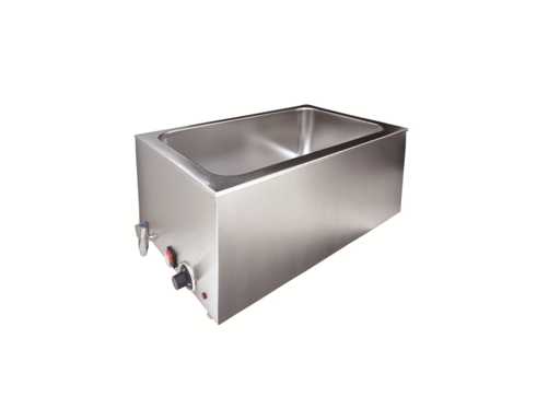 Horeca-apparatuur - 1200W waterbad met kraan - Waterbad