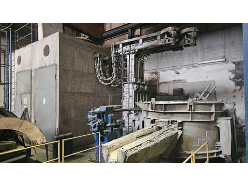 SIEMENS/SOP Elektro-boogoven + Ontstoffilterblok