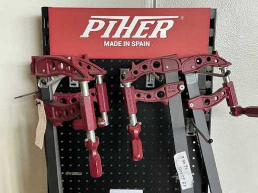 Lot PIHER de divers outils de serrage