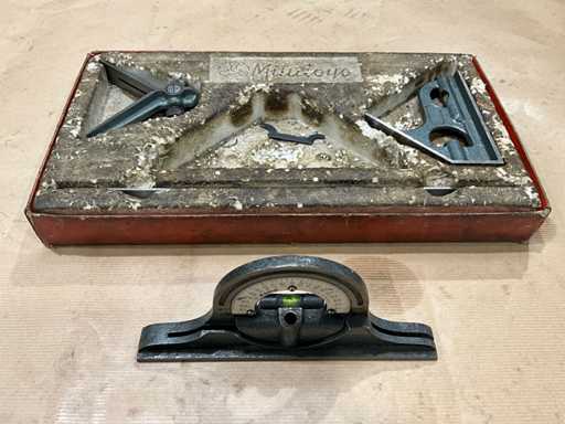 Mitutoyo Waterpas met Hoek Functie Set