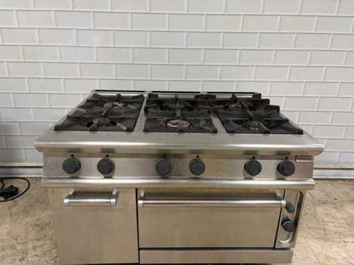 Electrolux - 6 Burner Stainless Steel Gas Stove with Oven 