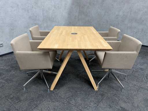 Arper Massai/ Dutchglobe - design conferentieset