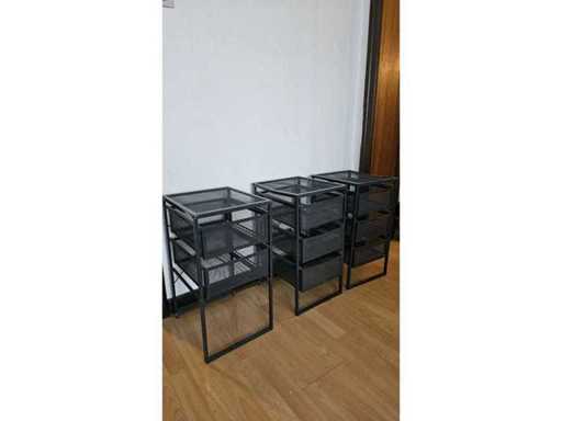 Caisson à tiroirs (3x)