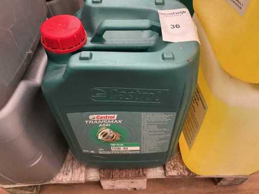 Castrol Agri 10W-40 Transmissie olie,inhoud 20 liter