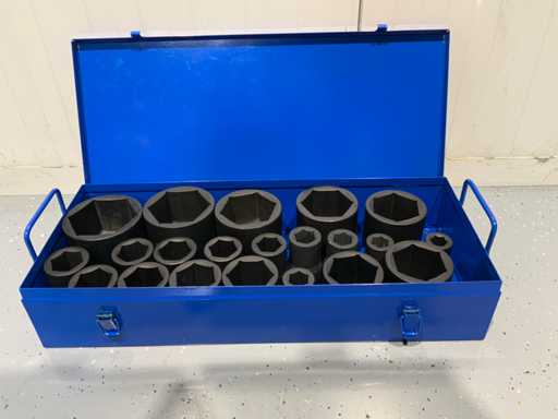 SG Tools - Krachtdoppenset 17MM-75MM