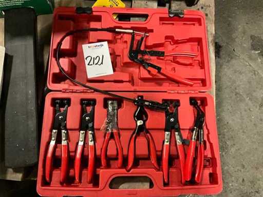 Zestaw elastycznych zacisków do węży