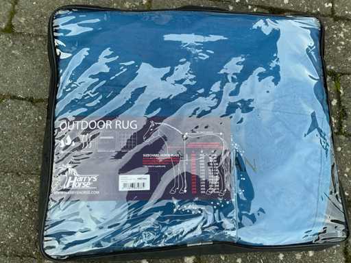 Rain blanket 195 cm horses