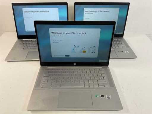 HP Pro C640 14”, Core(TM) i5 10th Gen, 8 GB RAM, 64 GB SSD ChromeBooks (3x)