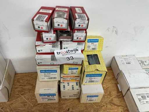 Schraubenscheiben teilweise Edelstahl-Flügelmuttern