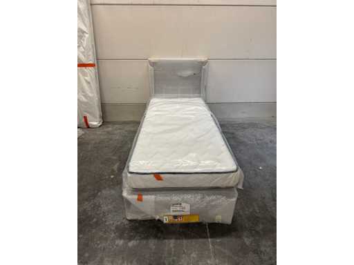 Box spring with mattress 90x200