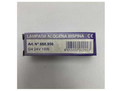 Lyvia 660-956 Lampadina alogena 24V 10W G4 3000K Luminosità