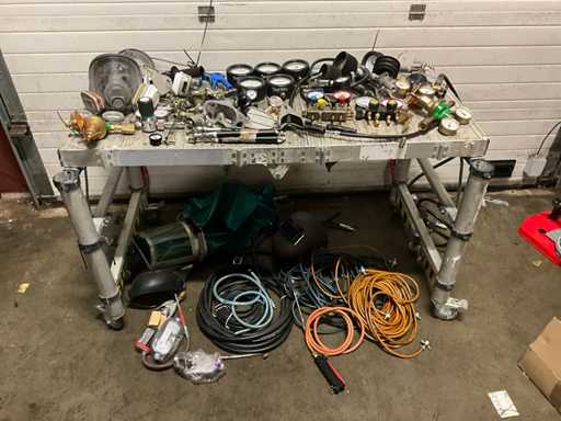 Partij pneumatische toebehoren