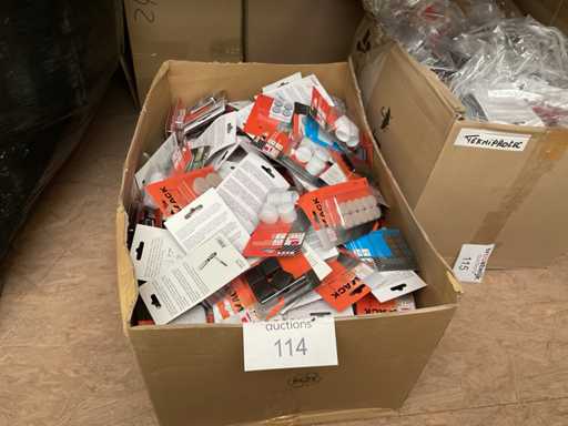 1 x partij stoeldoppen; viltglijders