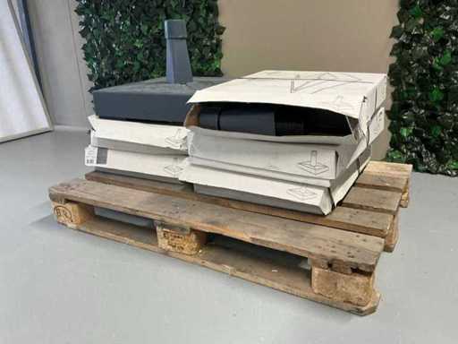 Porte-ombrelles vivantes Lesli (6x)