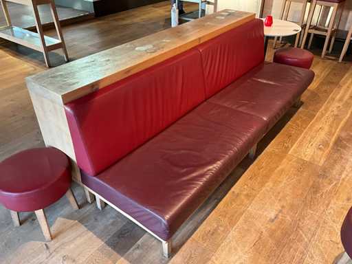 Hutten - Restaurantbank met opbergruimte