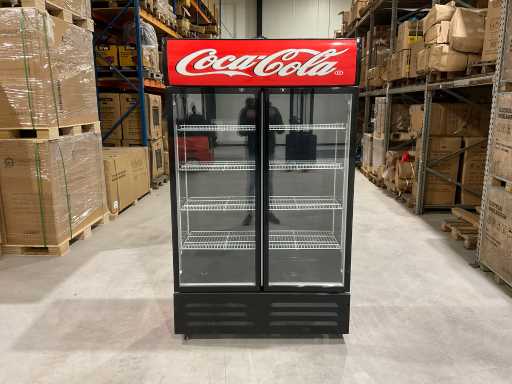 2025 Coca Cola Dwudrzwiowa lodówka gastronomiczna