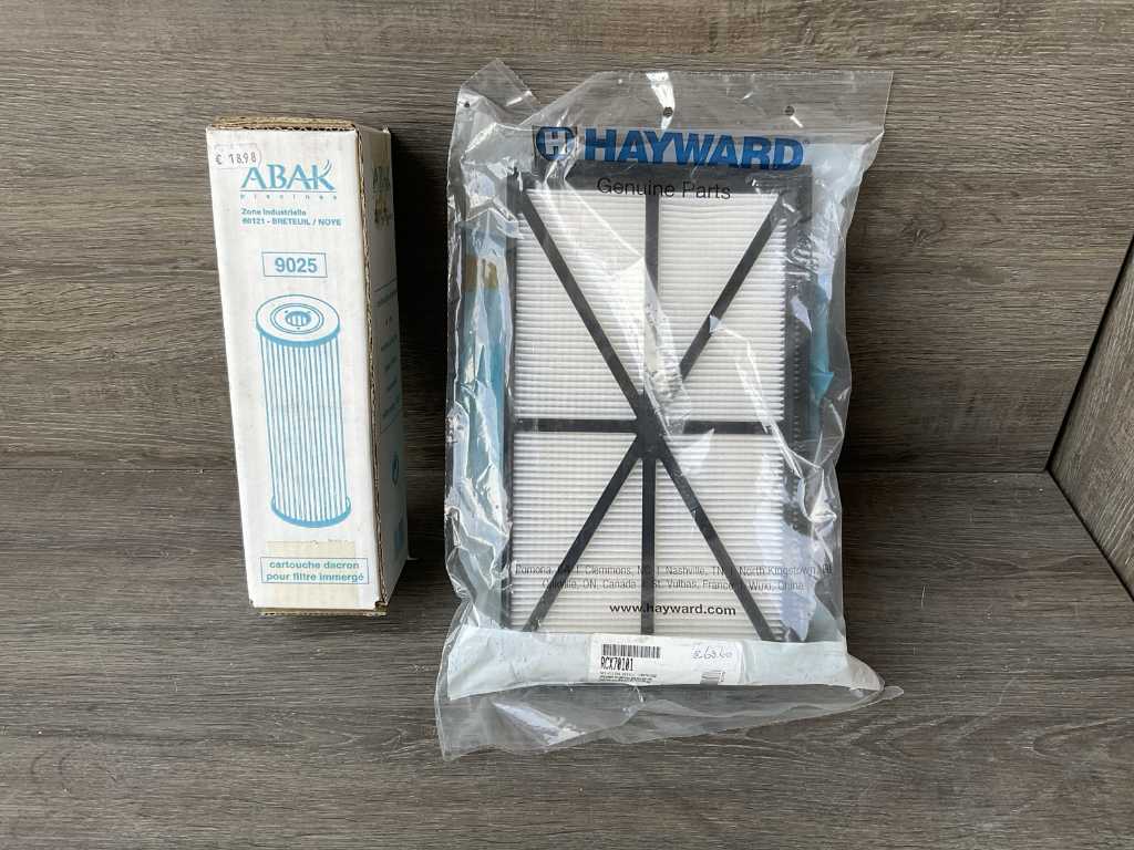 Abak & Hayward Zwembad filters