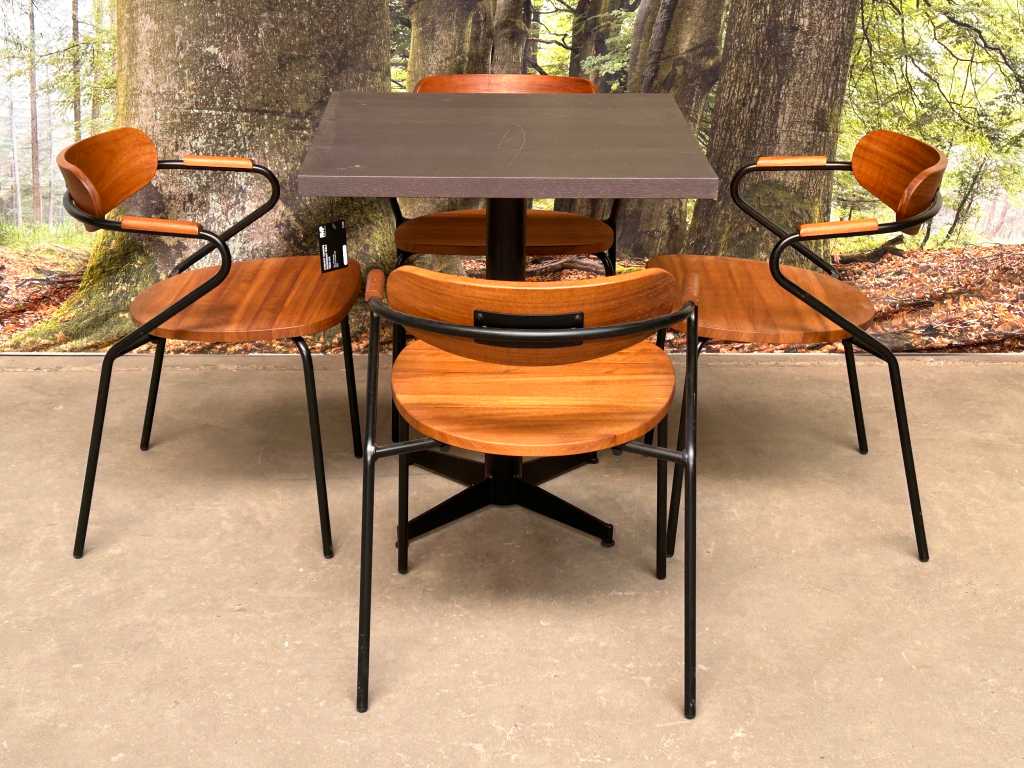 PMP - 4-persoons dining set