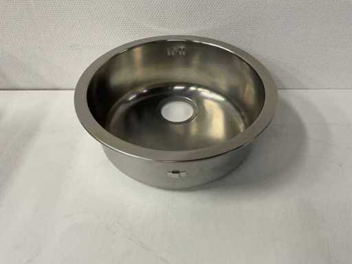 Lavandino rotondo incorporato - 43x43x15 cm