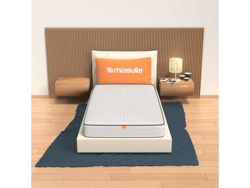 Mattress 70x180 H14 cm - Waterfoam, Anti-allergic, Anti-dust mite | Primavera Baby, White