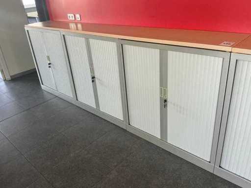 Metal roller shutter box (3x)