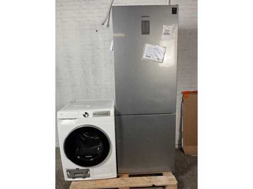 Frigider-congelator Samsung RB46TS374SA/EF | Uscător cu pompă de căldură Samsung DV80T6220LH