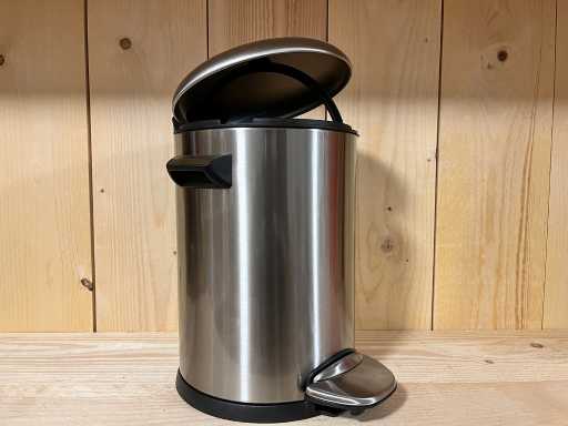 Bella - Acciaio inox 3 litri - Contenitore pedali (60x)