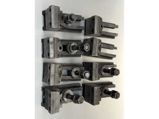 HÜBNER 8 pcs clamping claws