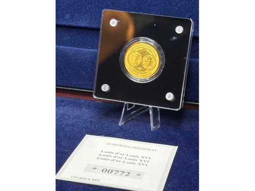 100 franchi Senegal | Luigi d'or Luigi XVI | 1/500 oz 999 oro fine