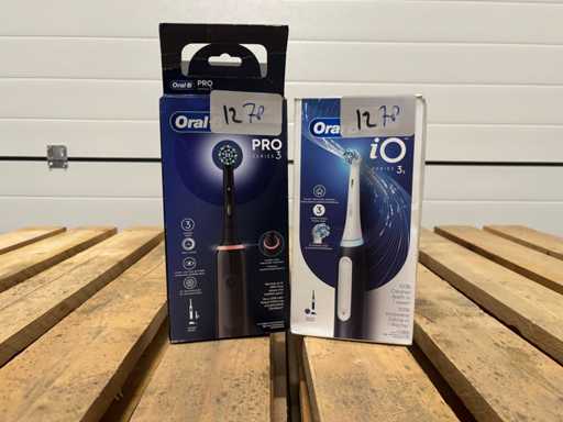 Oral-b - Braun - szczoteczka do zębów - pielęgnacja jamy ustnej (2x)