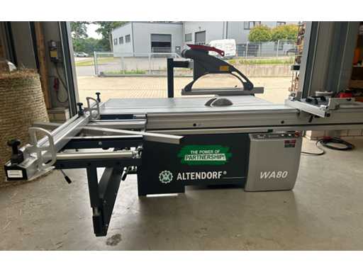 ALTENDORF - WA 80 - 2024 - Scie coulissante sur table